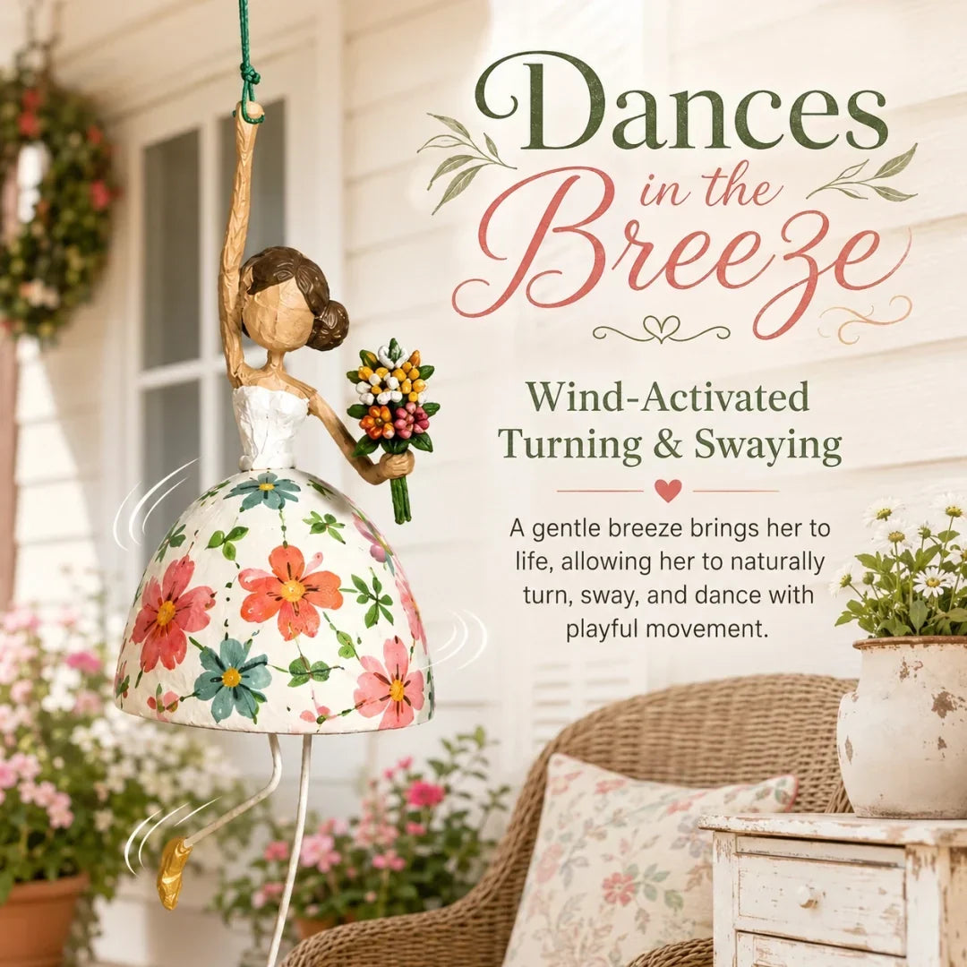 💃🌸 Faites danser votre intérieur — Décoration à suspendre « Danseuse fantaisiste »