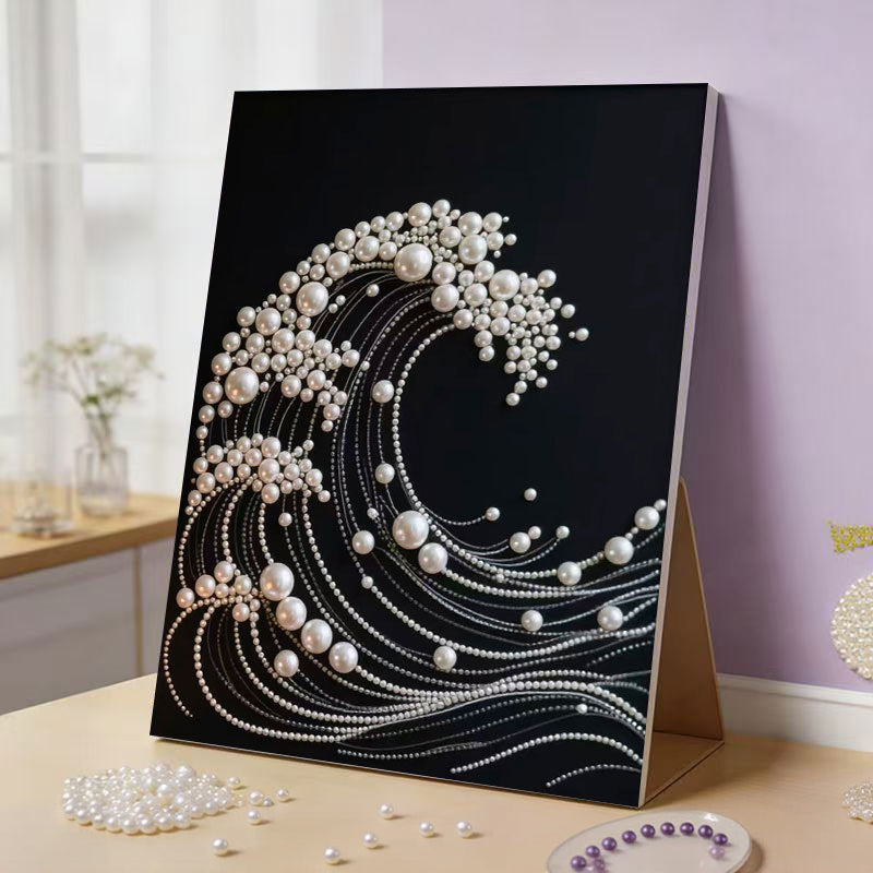 🎨Éloignez-vous du bruit. Laissez libre cours à votre imagination ✨ Kit de bricolage « Pearl Art »