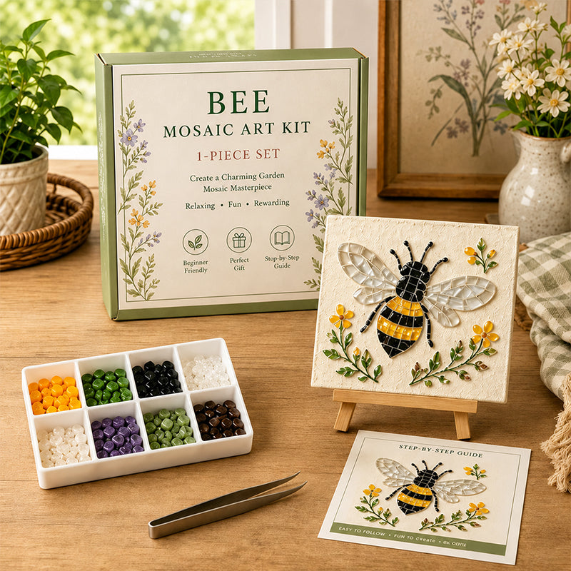 🎨Créez chez vous une mosaïque scintillante ! ✨L'évasion créative idéale, loin des écrans ! 🧘