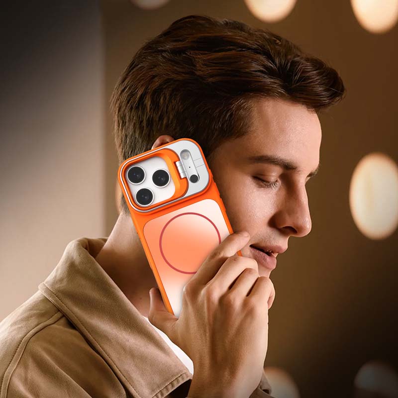 Coque de téléphone à panneau arrière magnétique