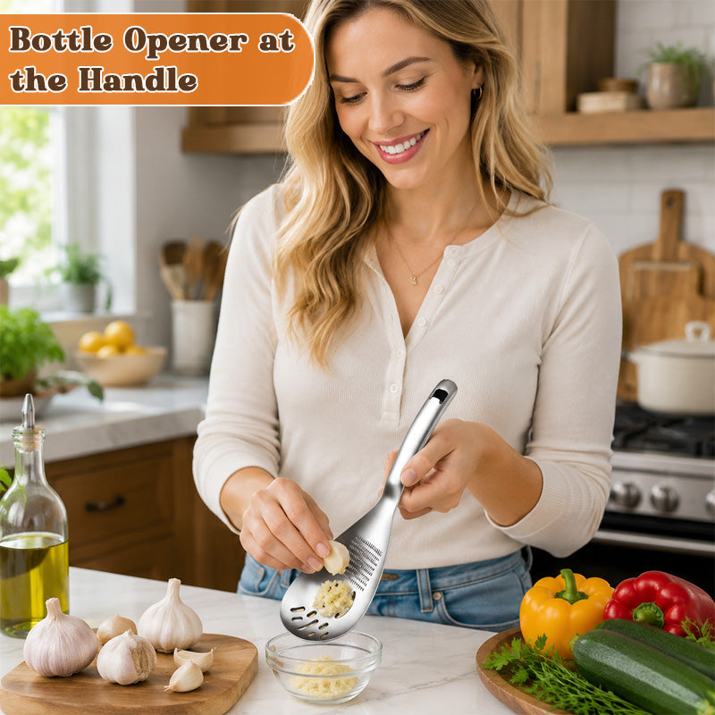 🥄 Cuillère-passoire multifonction : l'ustensile de cuisine tout-en-un ! ✨
