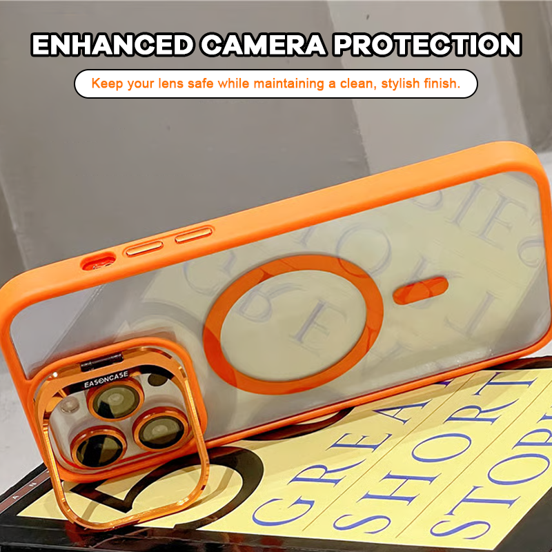 Support magnétique pour objectif pour coque de téléphone antichoc 📱