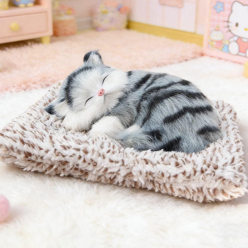 Adorable chat en peluche qui purifie l'air🐱