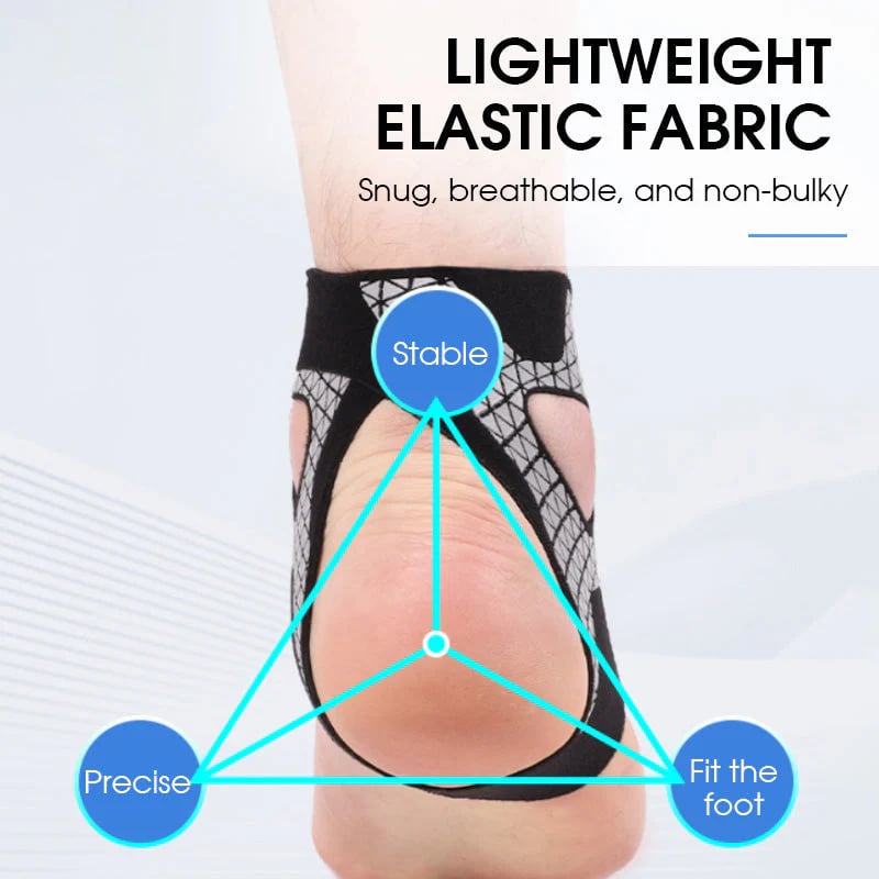 🏃‍♂️Chevillère élastique réglable – Retrouvez votre foulée et votre stabilité ! ✨
