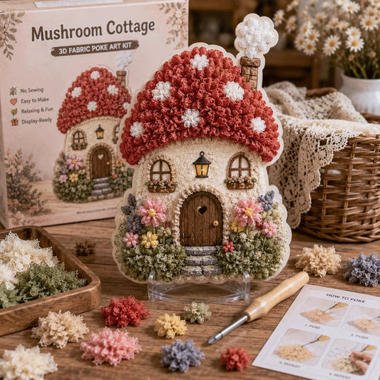 🏡Créez un village de conte de fées tout douillet – Pas besoin de coudre ! ✨