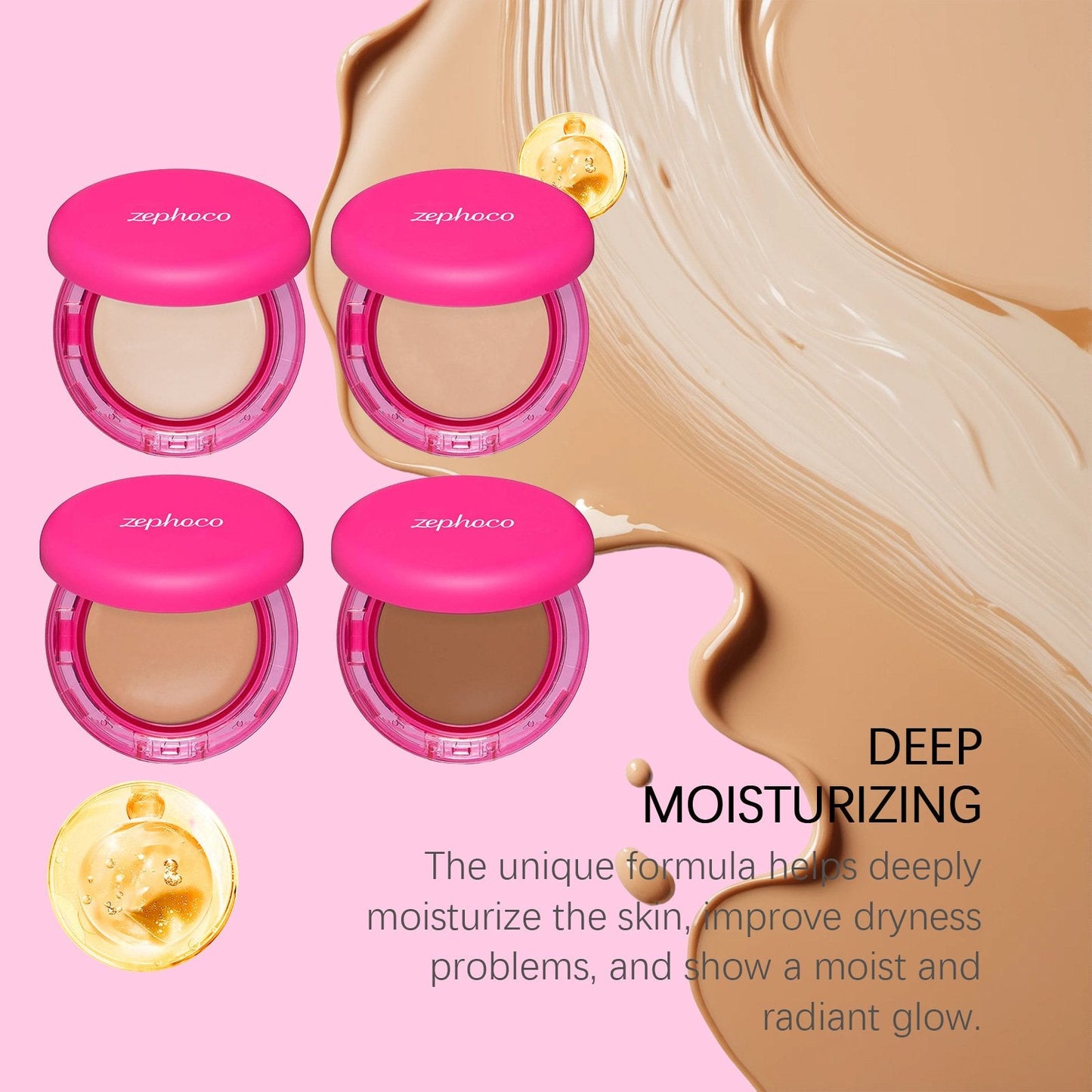 🔥Dernier jour de réduction : 49 % de réduction- Fond de teint Peptide Bounce Balm