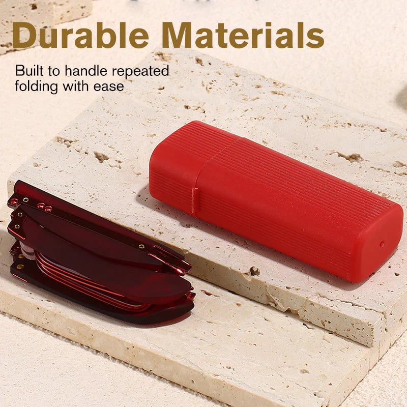 (🎁 Remise finale de 49 %) 👓 Lunettes de lecture pliables, filtre anti-lumière bleue et étui inclu