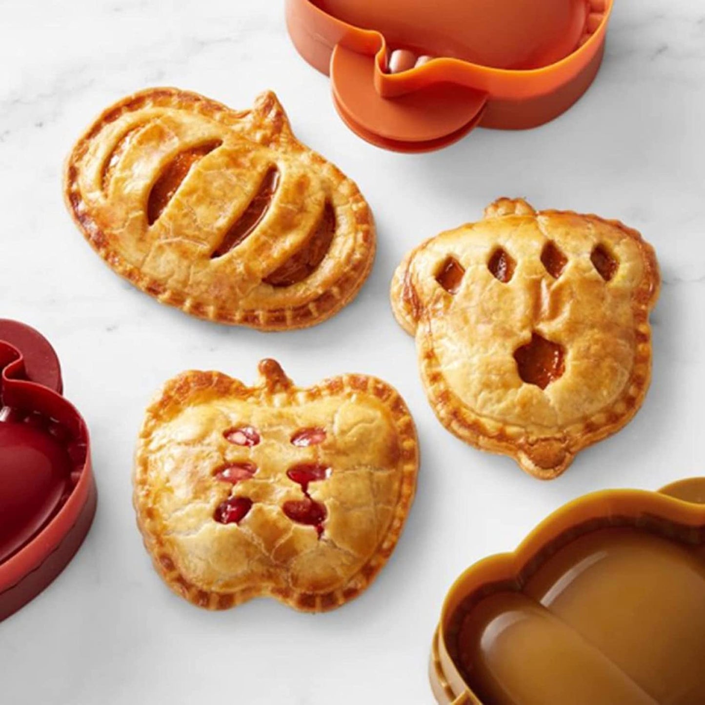 🥧 Lot de moules pour mini-tartelettes de Noël : presse à pâtisserie festive avec bordure festonnée à 360° ! 🎄
