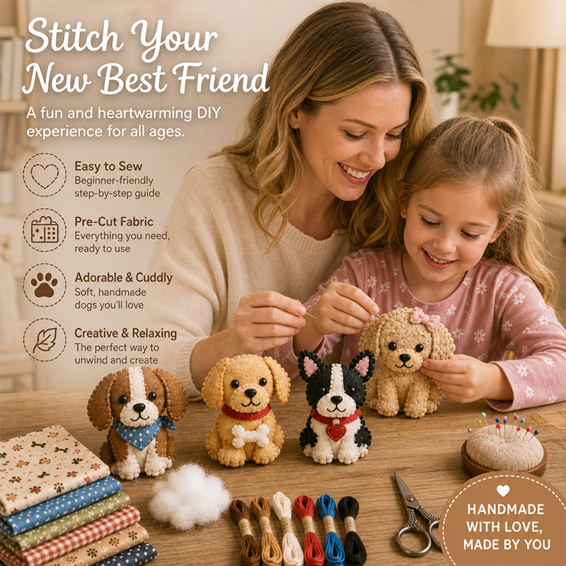 Déconnecte-toi, détends-toi et couds ton propre petit compagnon de poche ! 🧵✨🧸