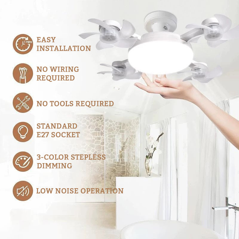 Lumière de ventilateur de drone