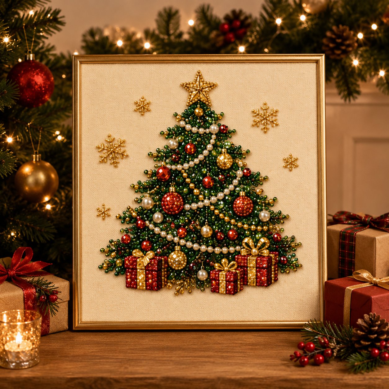 🎄Créez dès maintenant votre chef-d’œuvre de Noël étincelant ! ✨
