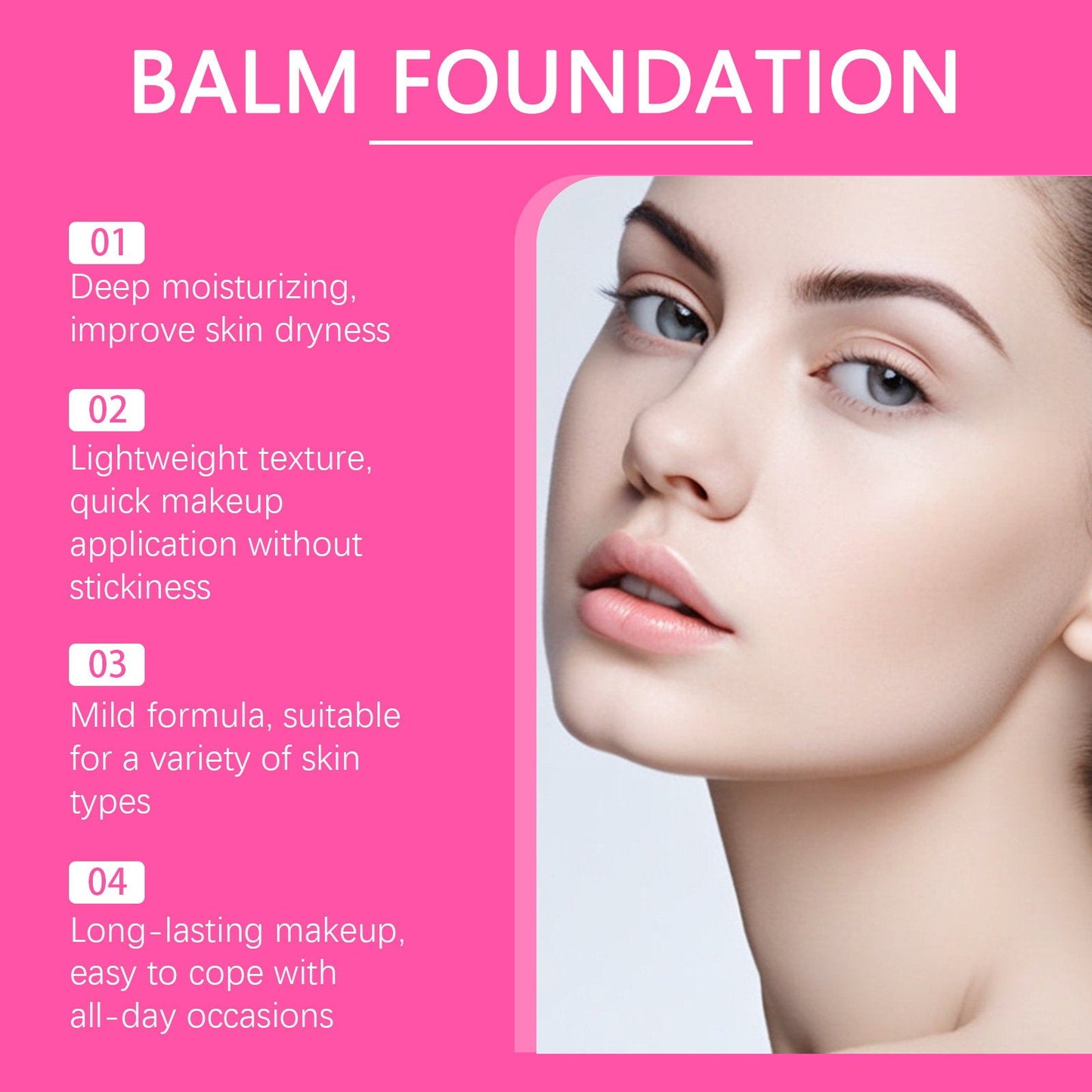 🔥Dernier jour de réduction : 49 % de réduction- Fond de teint Peptide Bounce Balm