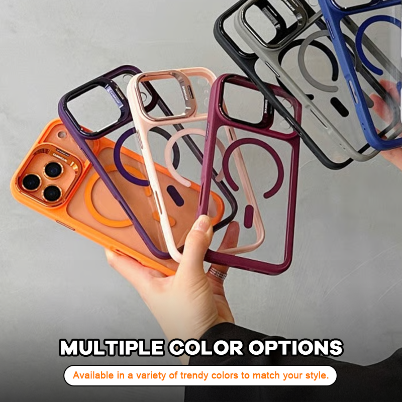 Support magnétique pour objectif pour coque de téléphone antichoc 📱