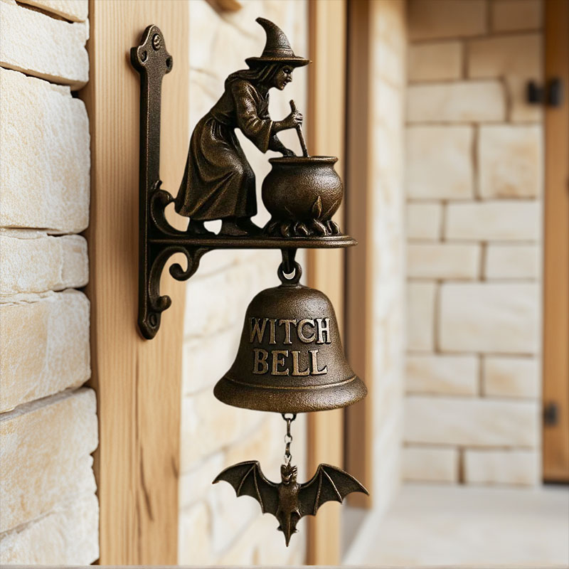 🧙‍♀️Laissez la magie accueillir vos invités dès la porte🔔Sonnette de sorcière