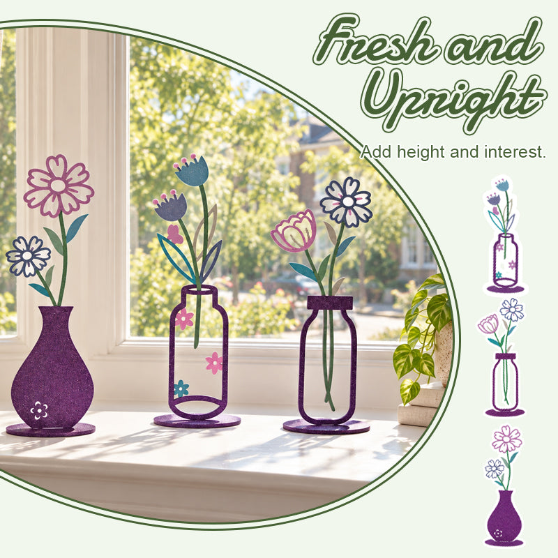 🌷 Une floraison éternelle — Décoration florale pour vase