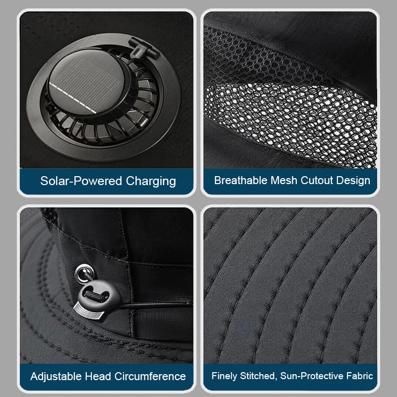 Emportez votre propre climatiseur partout où vous allez ! ☀️🌬️🧢