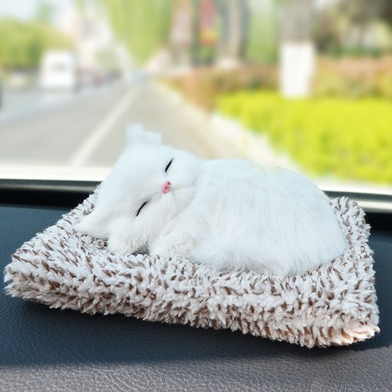Adorable chat en peluche qui purifie l'air🐱