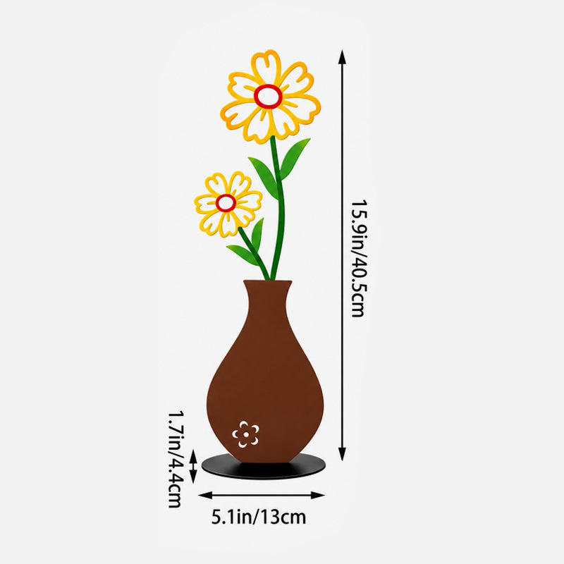 🌷 Une floraison éternelle — Décoration florale pour vase