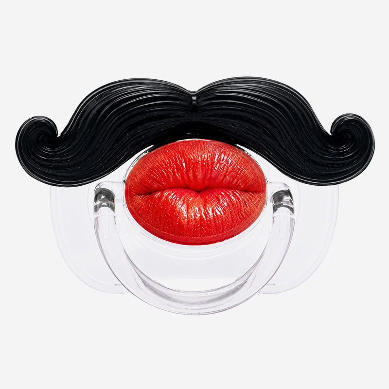 😂Sucette « Moustache » pour bébé — 4 modèles rigolos, avec un pendentif parfait pour les photos