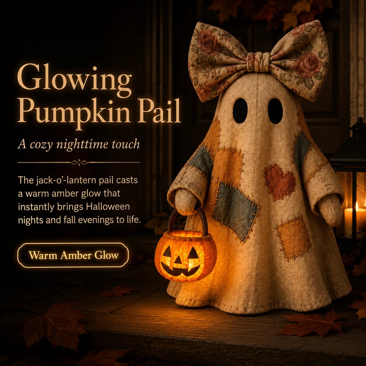Apportez une touche de nostalgie fantaisiste à votre intérieur et créez une ambiance chaleureuse et douillette ! 🎃✨🍂