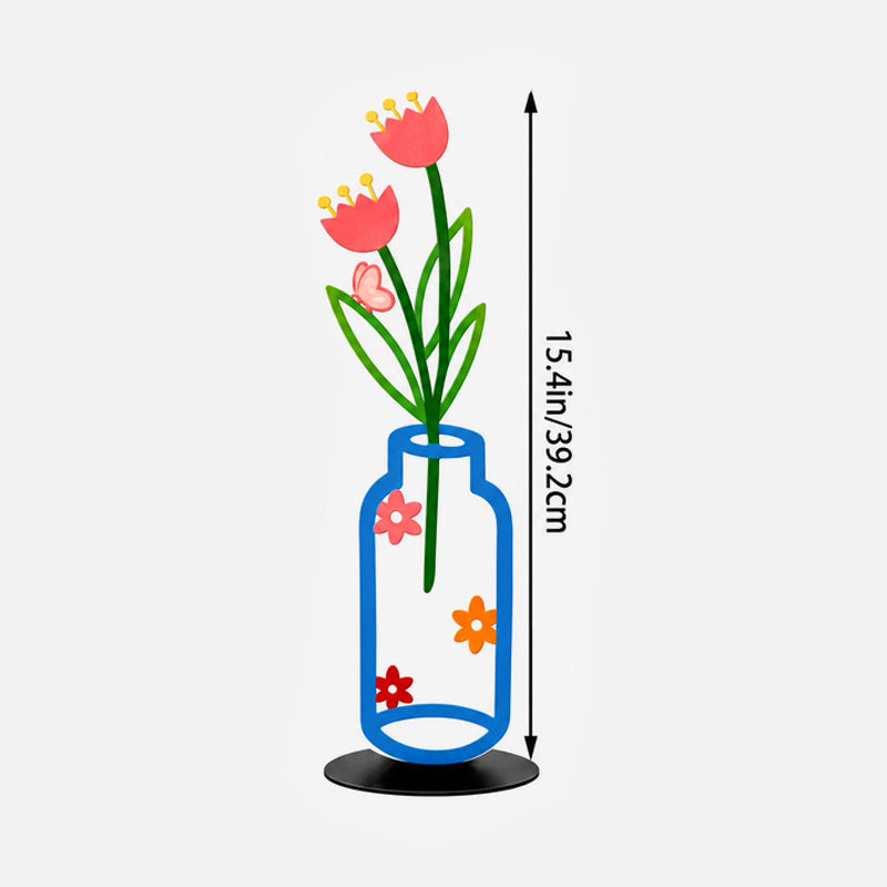 🌷 Une floraison éternelle — Décoration florale pour vase