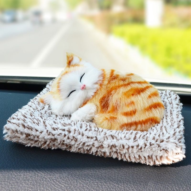 Adorable chat en peluche qui purifie l'air🐱
