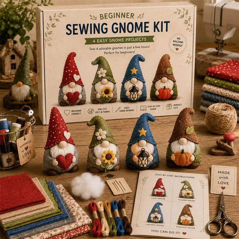 Déconnecte-toi, détends-toi et couds ton propre petit compagnon de poche ! 🧵✨🧸