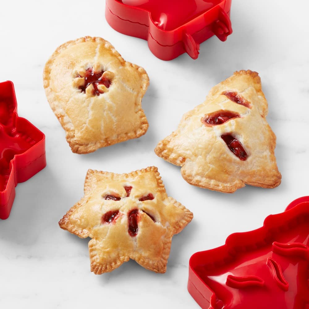 🥧 Lot de moules pour mini-tartelettes de Noël : presse à pâtisserie festive avec bordure festonnée à 360° ! 🎄