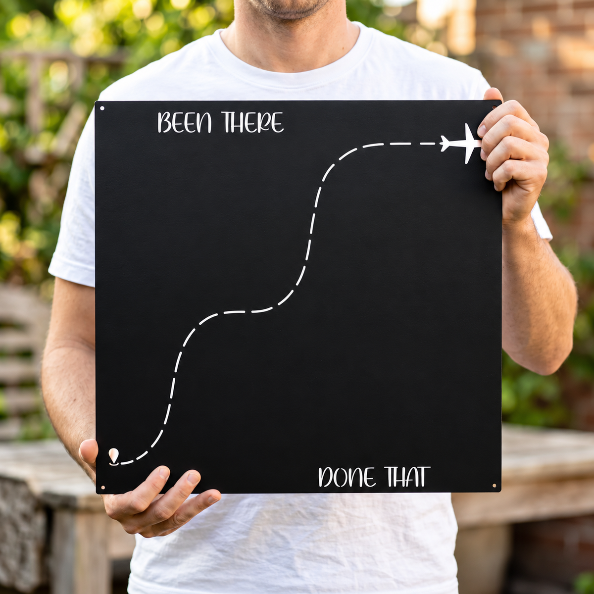 🌍✈️ Vos aventures méritent un mur rien que pour elles — Tableau d'affichage magnétique « Voyages »