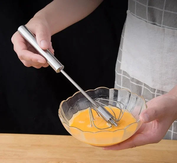 🔥STOR REA - 50% RABATT🔥Halvautomatisk visp i rostfritt stål - KÖP 2 FÅ 2 GRATIS