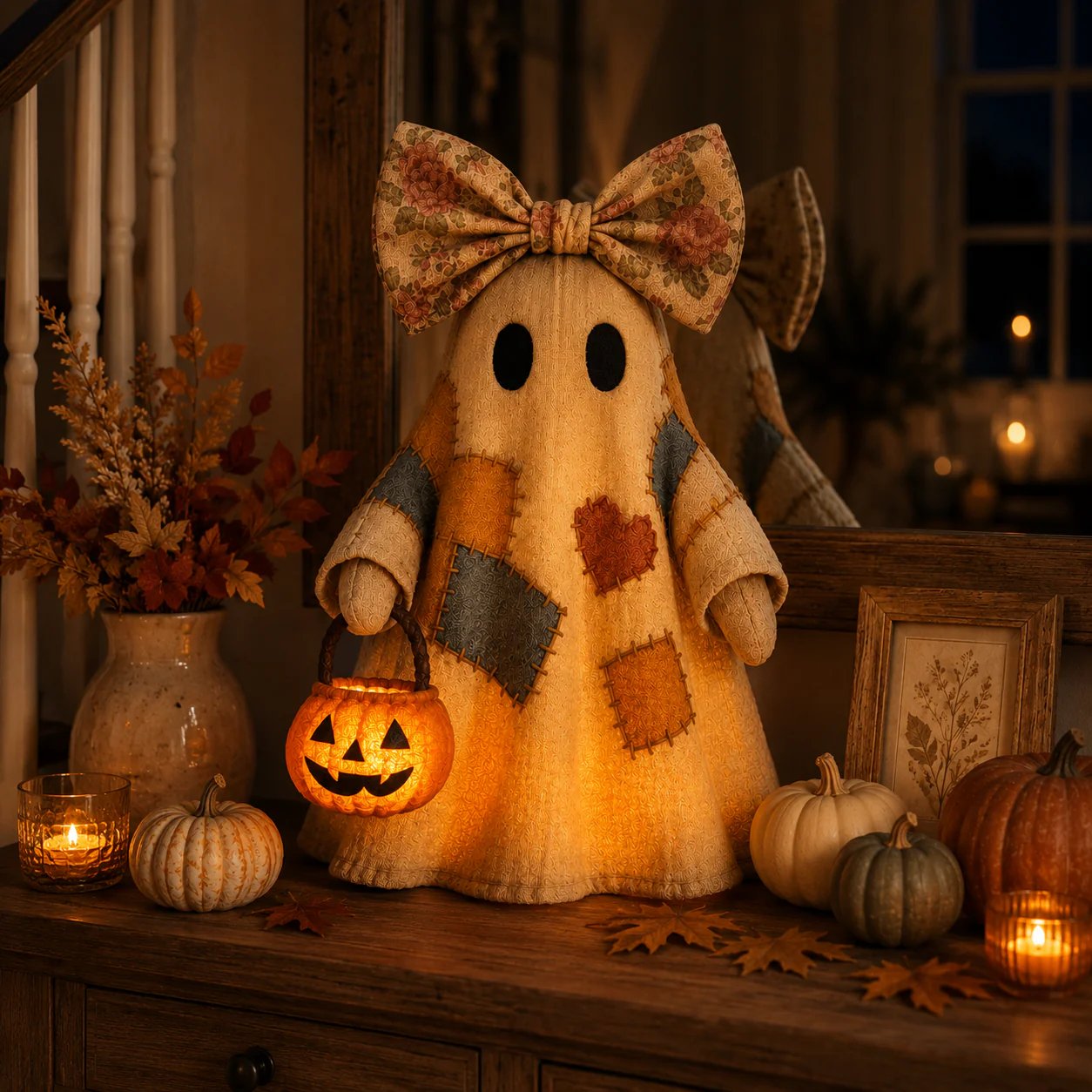Apportez une touche de nostalgie fantaisiste à votre intérieur et créez une ambiance chaleureuse et douillette ! 🎃✨🍂