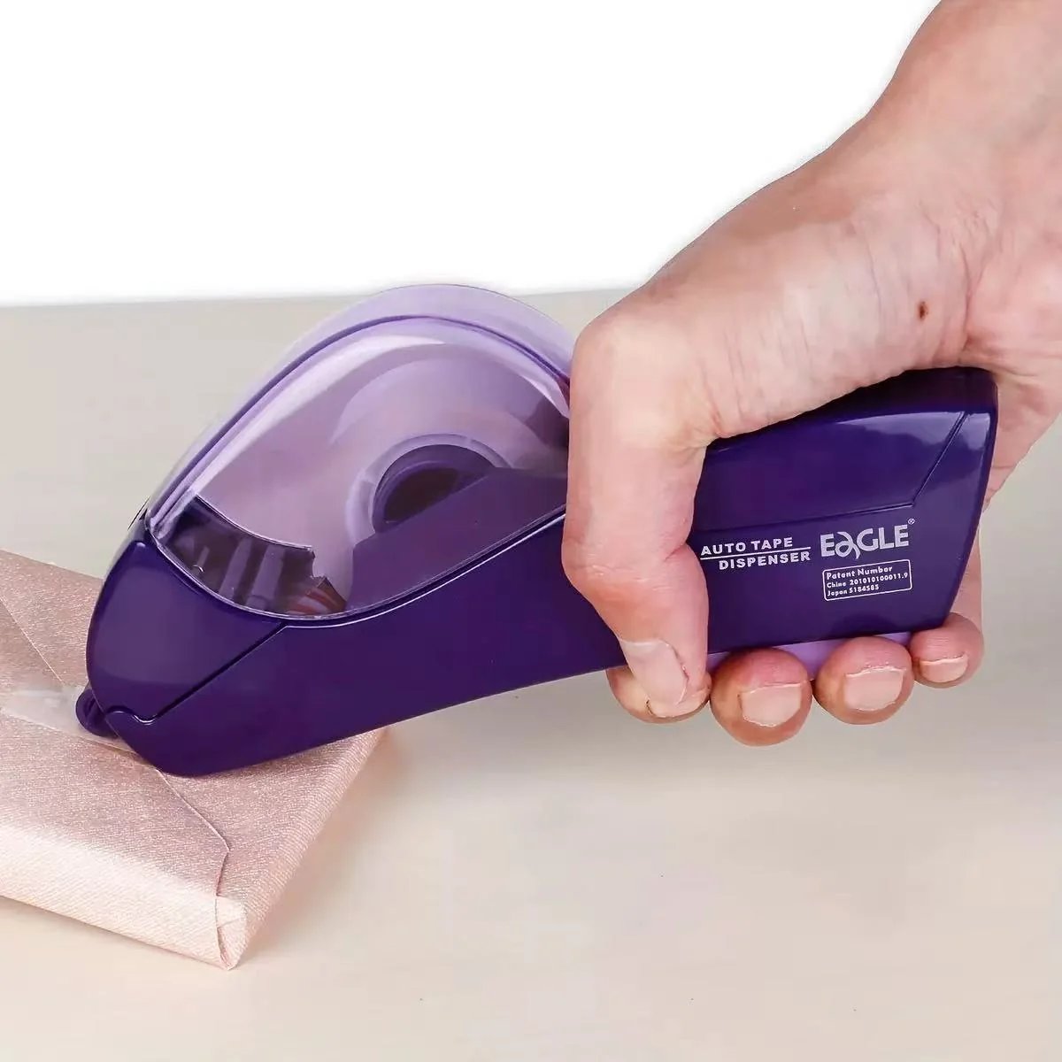 ✂️📦 Distributeur automatique de ruban adhésif — Utilisable d'une seule main, sans piles, pour une coupe nette à chaque fois