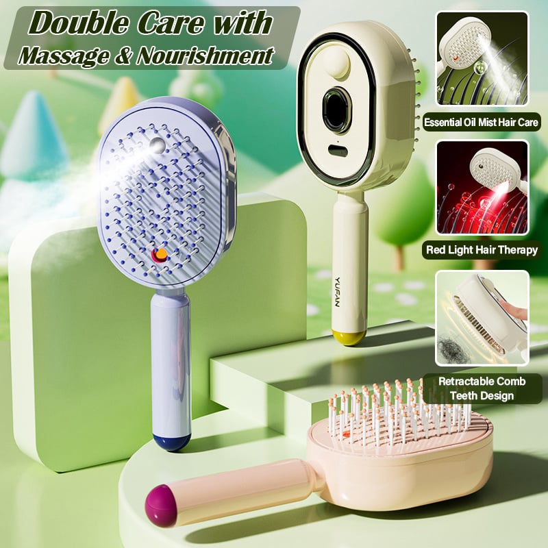 💨 Brosse à cheveux Nano Steam : une hydratation instantanée digne d'un salon de coiffure ! 💇‍♀️