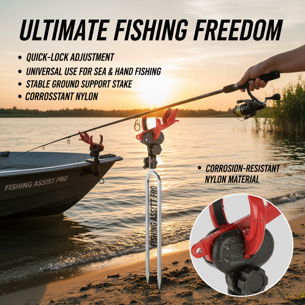 🔧 Fini les oscillations, fini les glissements : votre canne reste bien en place jusqu'à ce que vous soyez prêt à combattre ! 🎣💪