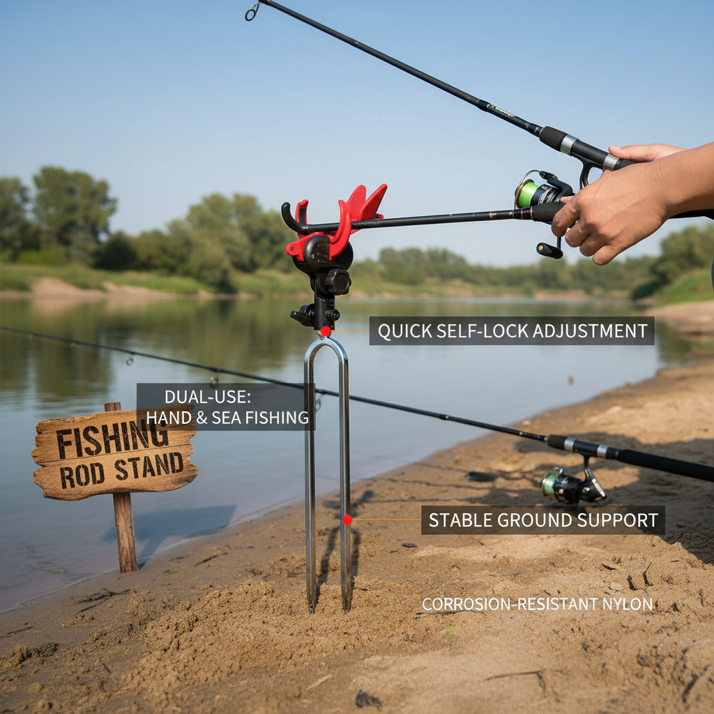 🔧 Fini les oscillations, fini les glissements : votre canne reste bien en place jusqu'à ce que vous soyez prêt à combattre ! 🎣💪