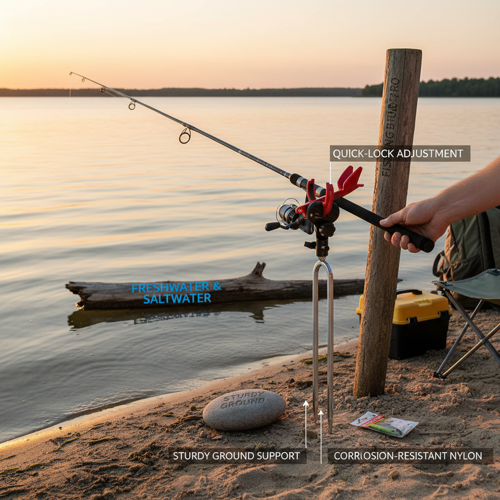 🔧 Fini les oscillations, fini les glissements : votre canne reste bien en place jusqu'à ce que vous soyez prêt à combattre ! 🎣💪