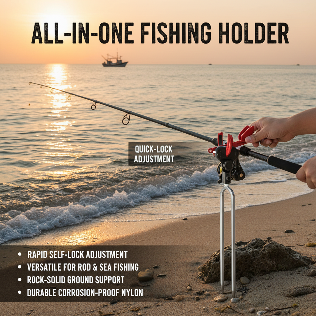 🔧 Fini les oscillations, fini les glissements : votre canne reste bien en place jusqu'à ce que vous soyez prêt à combattre ! 🎣💪