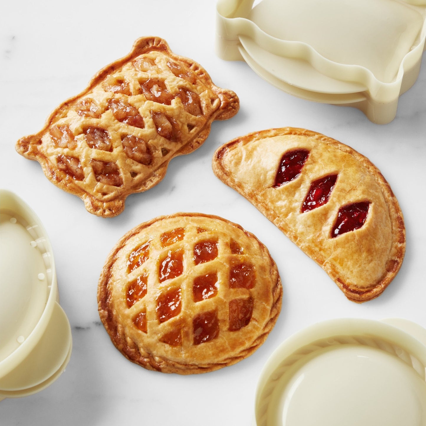 🥧 Lot de moules pour mini-tartelettes de Noël : presse à pâtisserie festive avec bordure festonnée à 360° ! 🎄