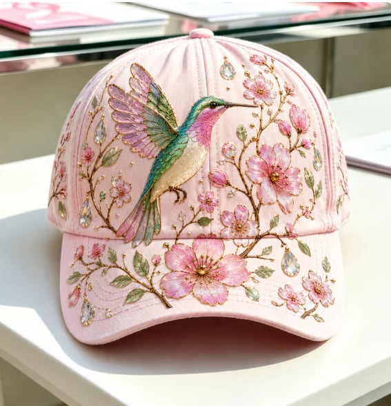 🌸🌿 Casquette de baseball « Garden Morning » : douceur du soleil et confort au quotidien ! ☀️🌱🧢