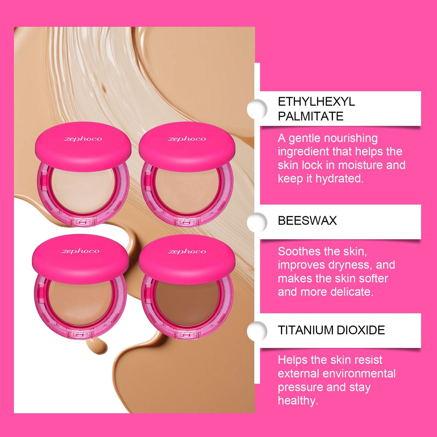 🔥Dernier jour de réduction : 49 % de réduction- Fond de teint Peptide Bounce Balm