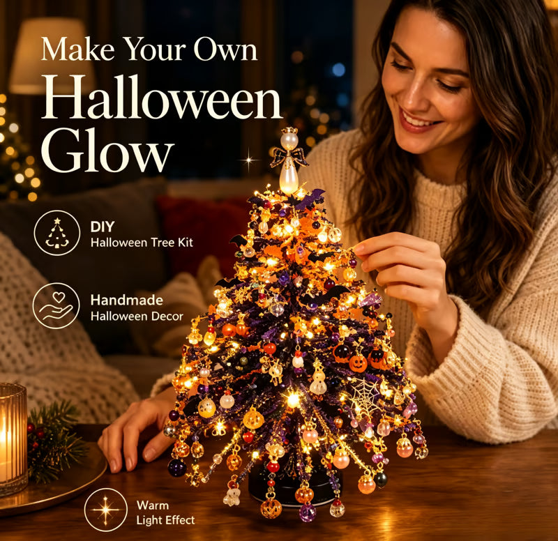 🎄✨ Kit de bricolage pour sapin de Noël en perles – 🎅 Créez votre propre décoration de Noël étincelante