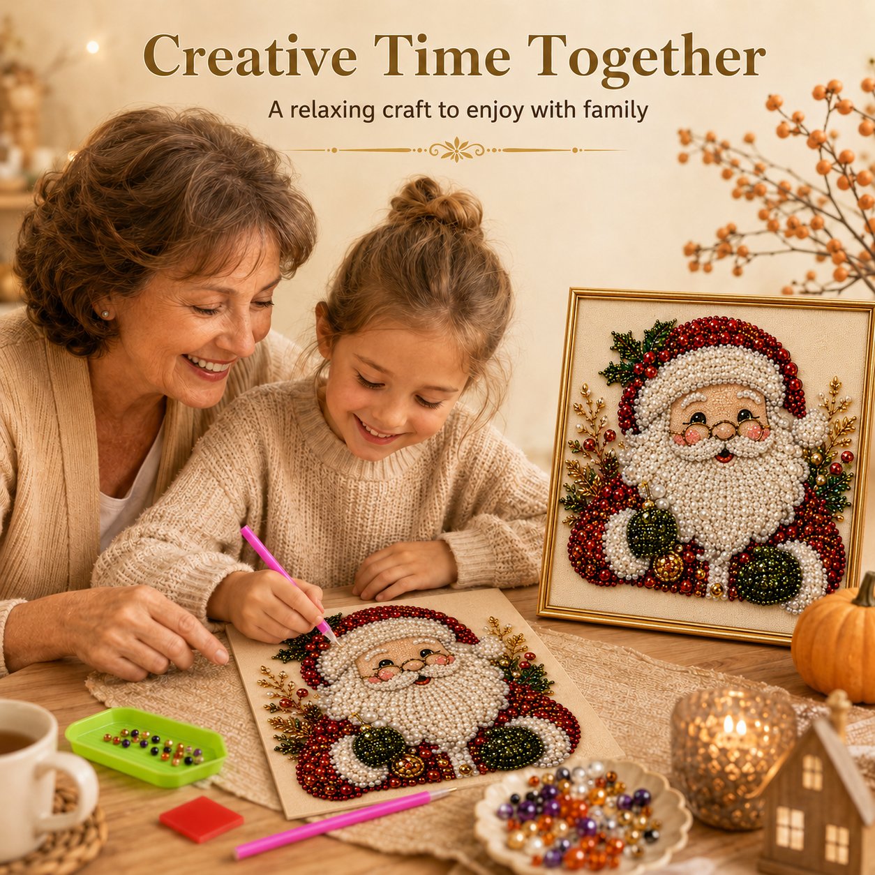 🎄Créez dès maintenant votre chef-d’œuvre de Noël étincelant ! ✨