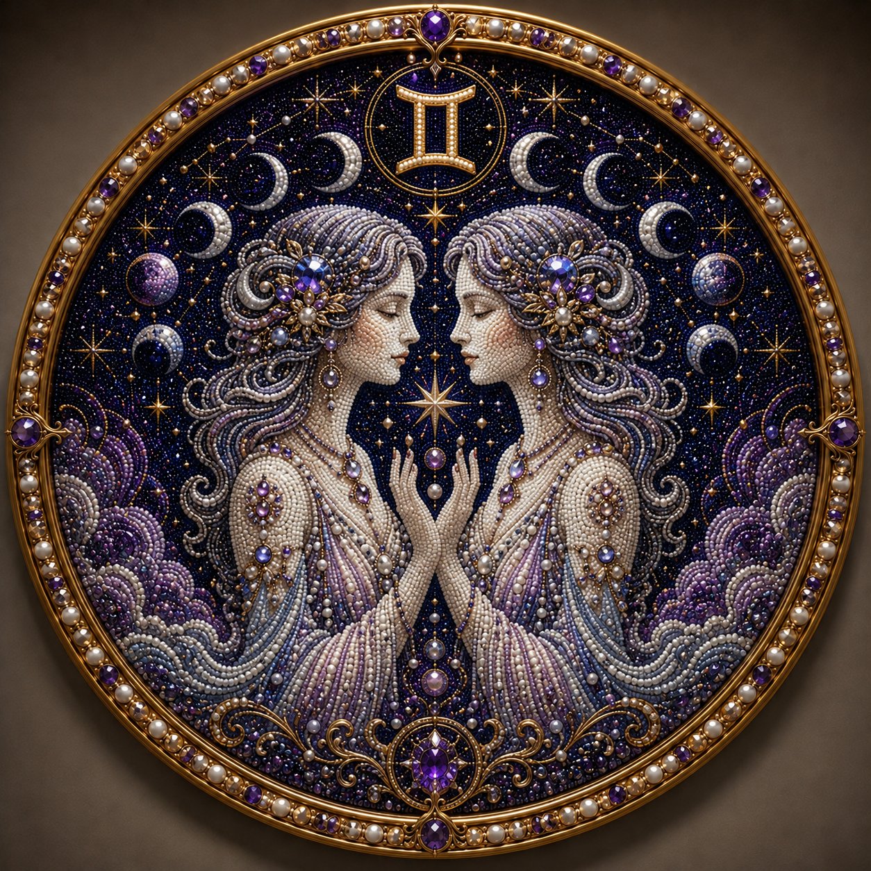 ♈✨Kit artistique personnalisé « Les 12 signes du zodiaque en perles » – Détendez-vous et laissez libre cours à votre créativité ! 🌌
