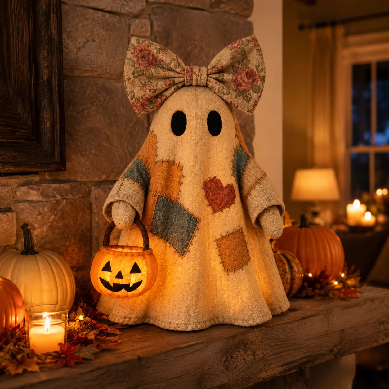 Apportez une touche de nostalgie fantaisiste à votre intérieur et créez une ambiance chaleureuse et douillette ! 🎃✨🍂