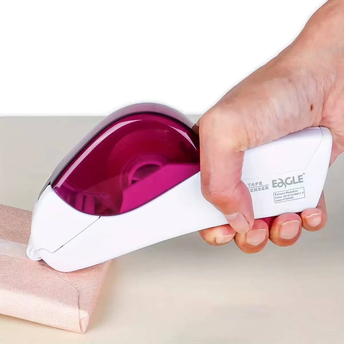 ✂️📦 Distributeur automatique de ruban adhésif — Utilisable d'une seule main, sans piles, pour une coupe nette à chaque fois