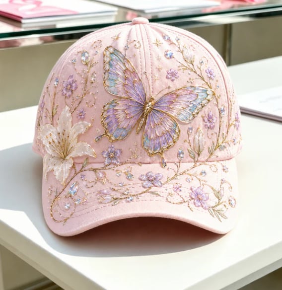 🌸🌿 Casquette de baseball « Garden Morning » : douceur du soleil et confort au quotidien ! ☀️🌱🧢