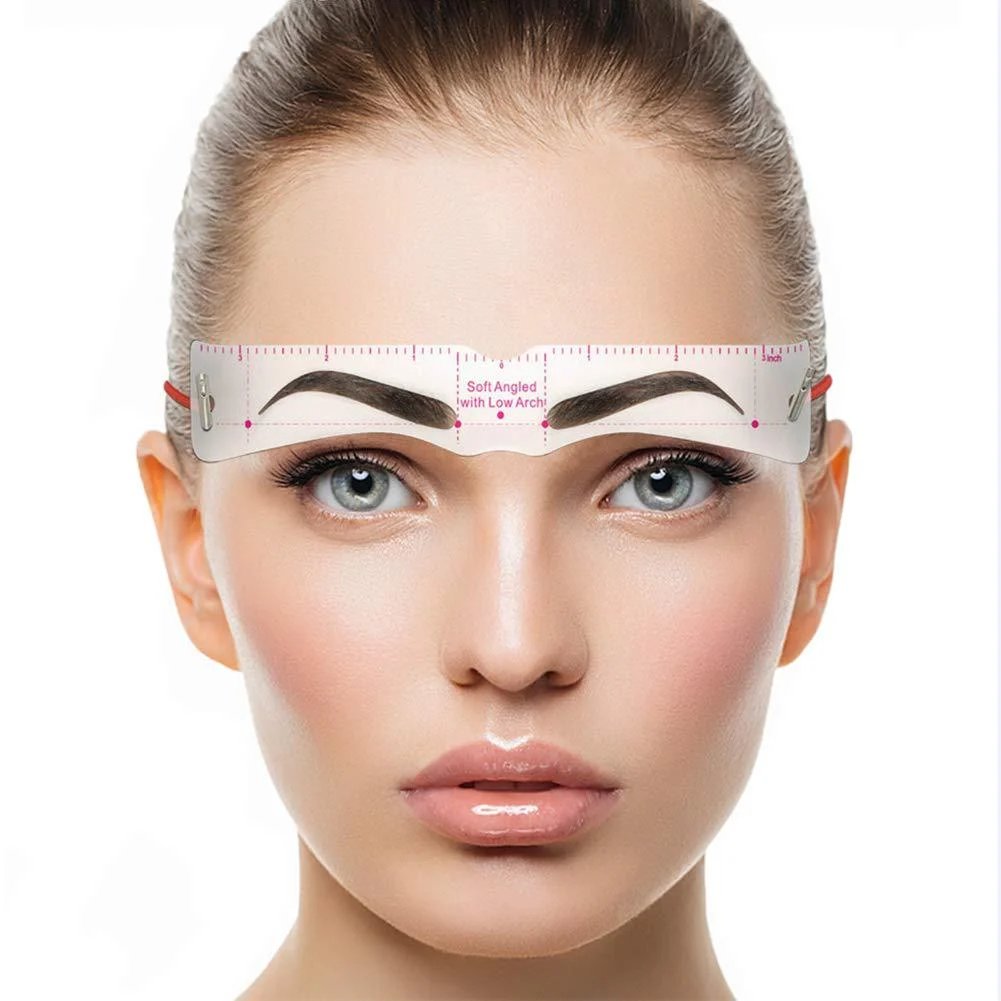 ✨💕 12 formes, un sourcil parfait — Kit de pochoirs à sourcils