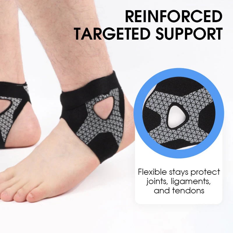 🏃‍♂️Chevillère élastique réglable – Retrouvez votre foulée et votre stabilité ! ✨