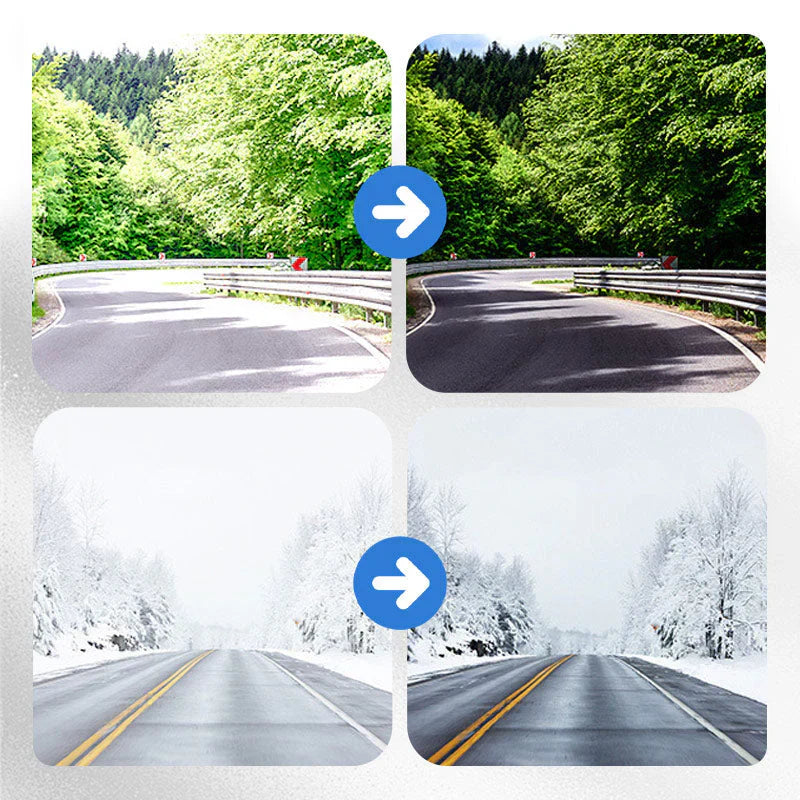 🚗Pare-soleil anti-éblouissement 2 en 1 pour voiture ✨ Protection pour la conduite de jour comme de nuit 🚗