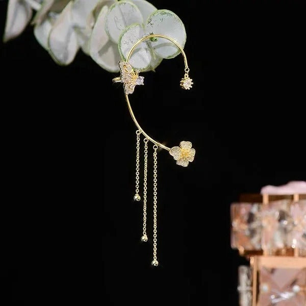 ✨🦋 Zirkonia oorbellen met vlinderpo💖✨
